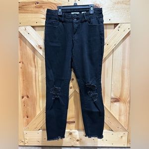 Black KanCan Distressed Jeans